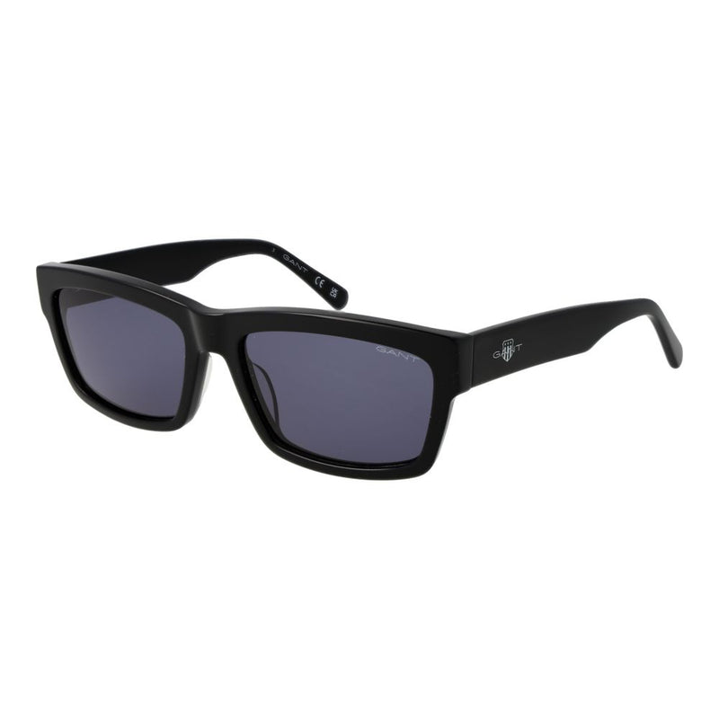 Gant Black Acetate Sunglasses for Men