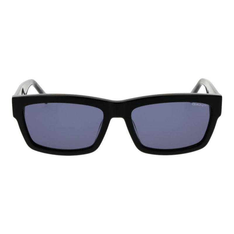 Gant Black Acetate Sunglasses for Men