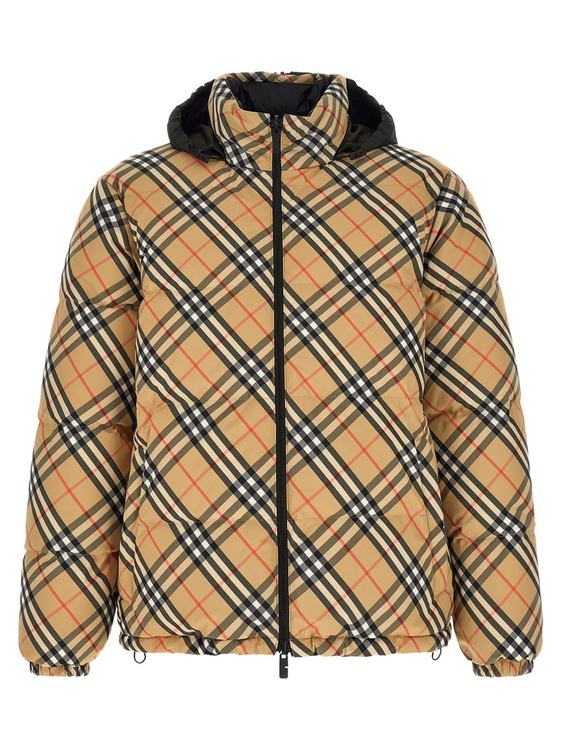 Burberry Snowdon Beige Polyester Shell Jacket