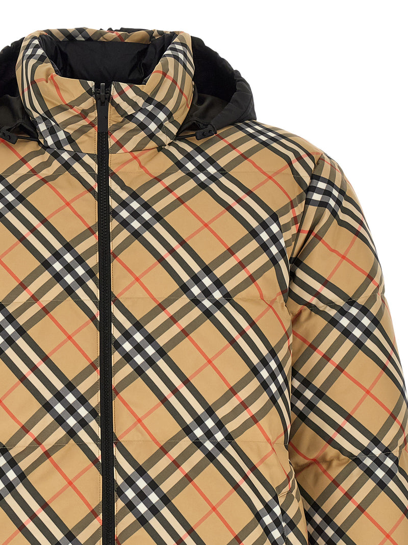 Burberry Snowdon Beige Polyester Shell Jacket