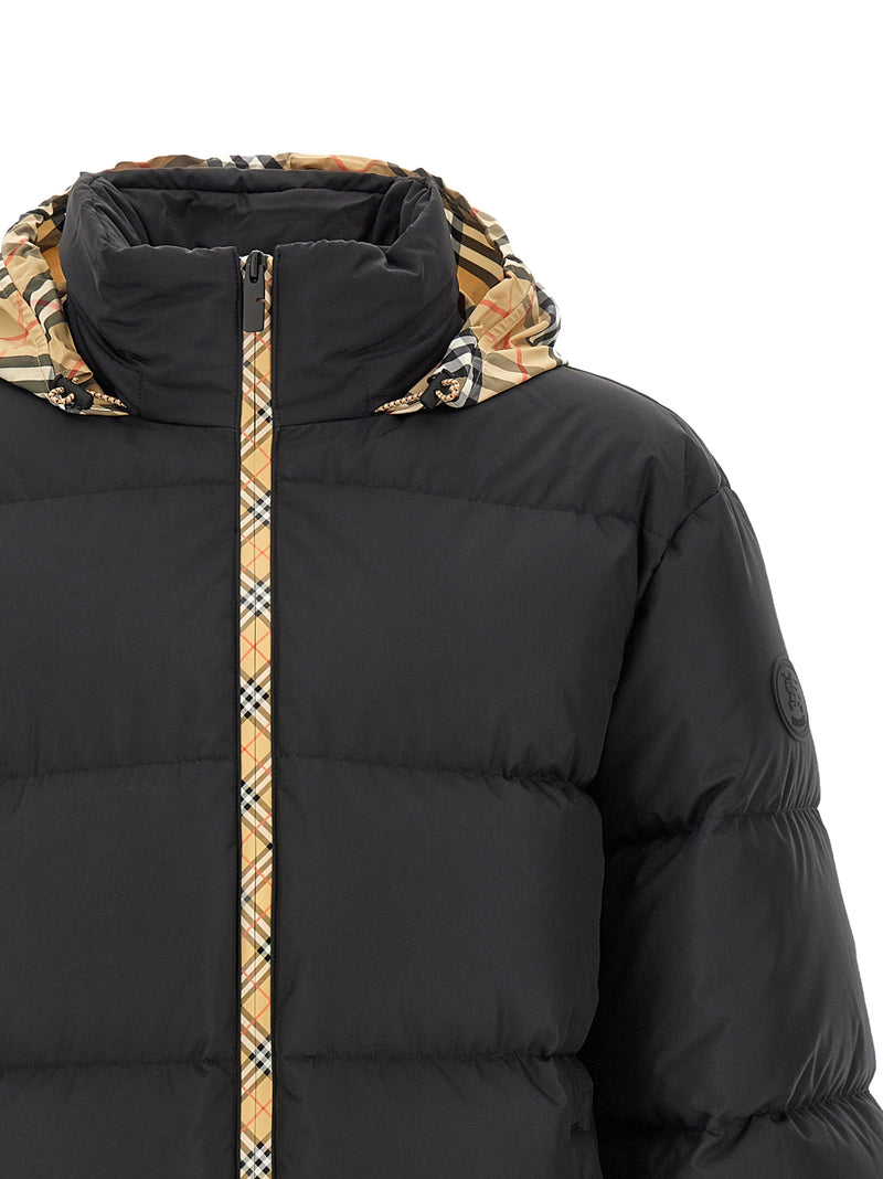 Burberry ‘Snowdon’ Black Polyester Parka for Men