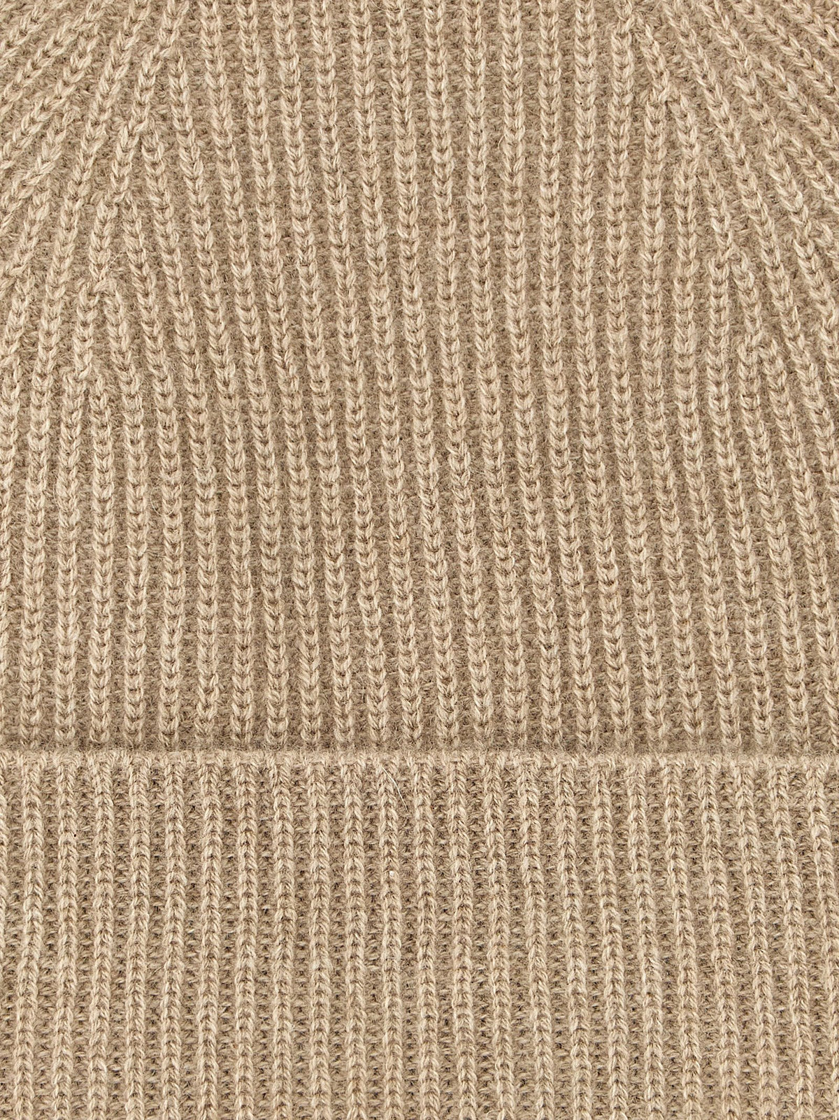Ballantyne Beige Cashmere Beanie
