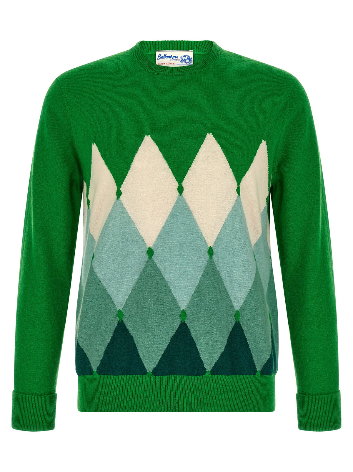 Ballantyne Bicolor Cashmere Cardigan