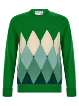Ballantyne Bicolor Cashmere Cardigan