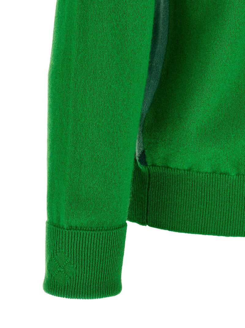 Ballantyne Bicolor Cashmere Cardigan for Men