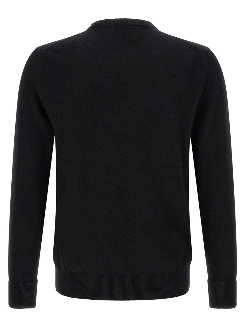 Ballantyne Black Cashmere Cardigan - Luxurious Knitwear