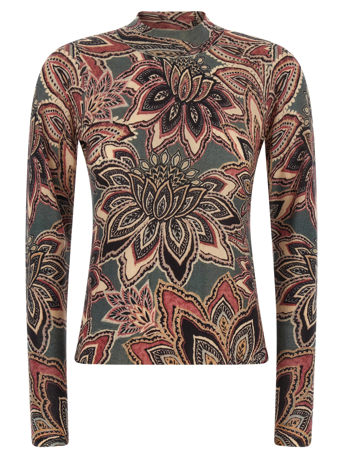 FARM RIO Multicolor Wool Pattern Shirt