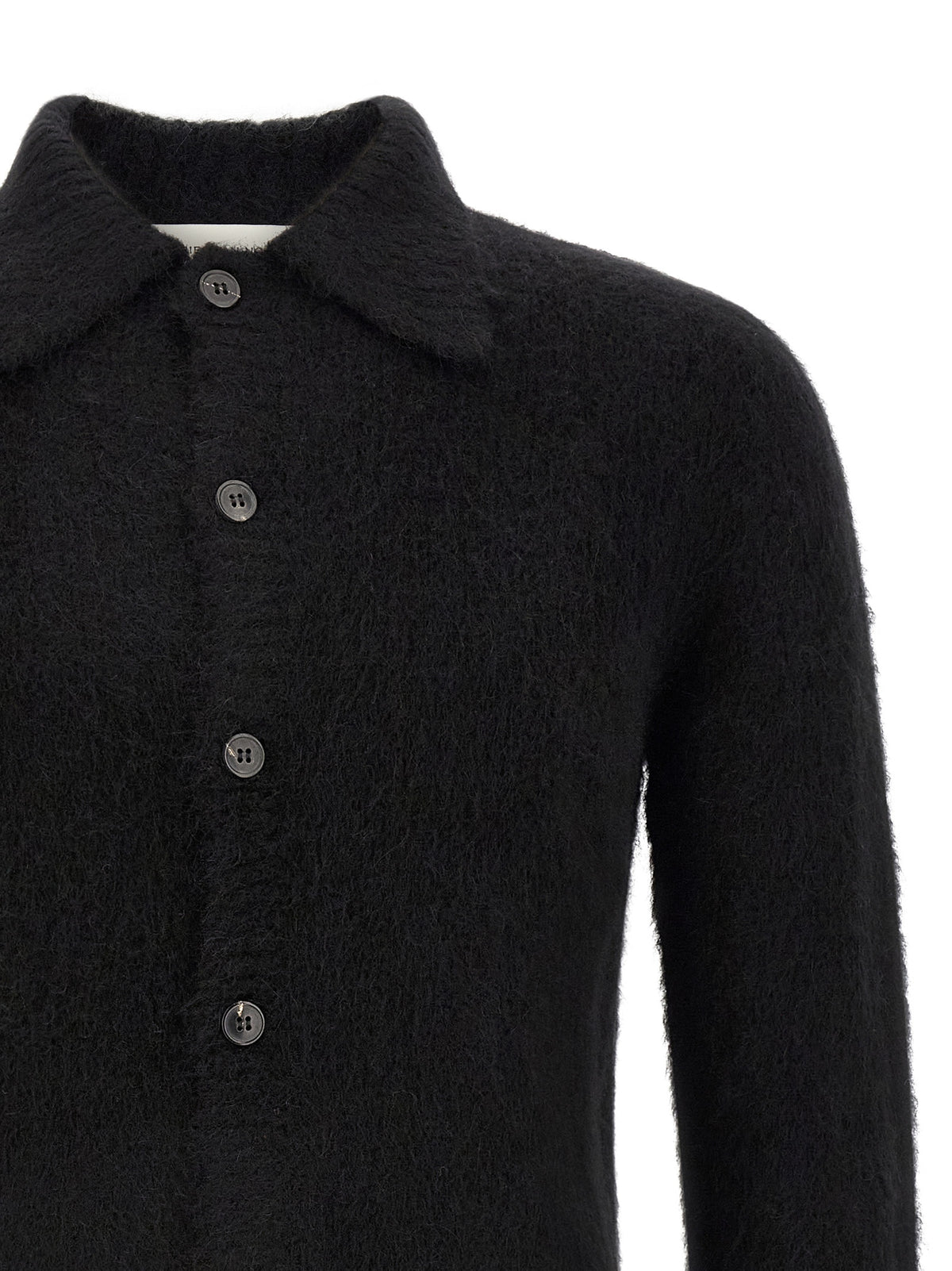 Dries Van Noten Black Wool Cardigan