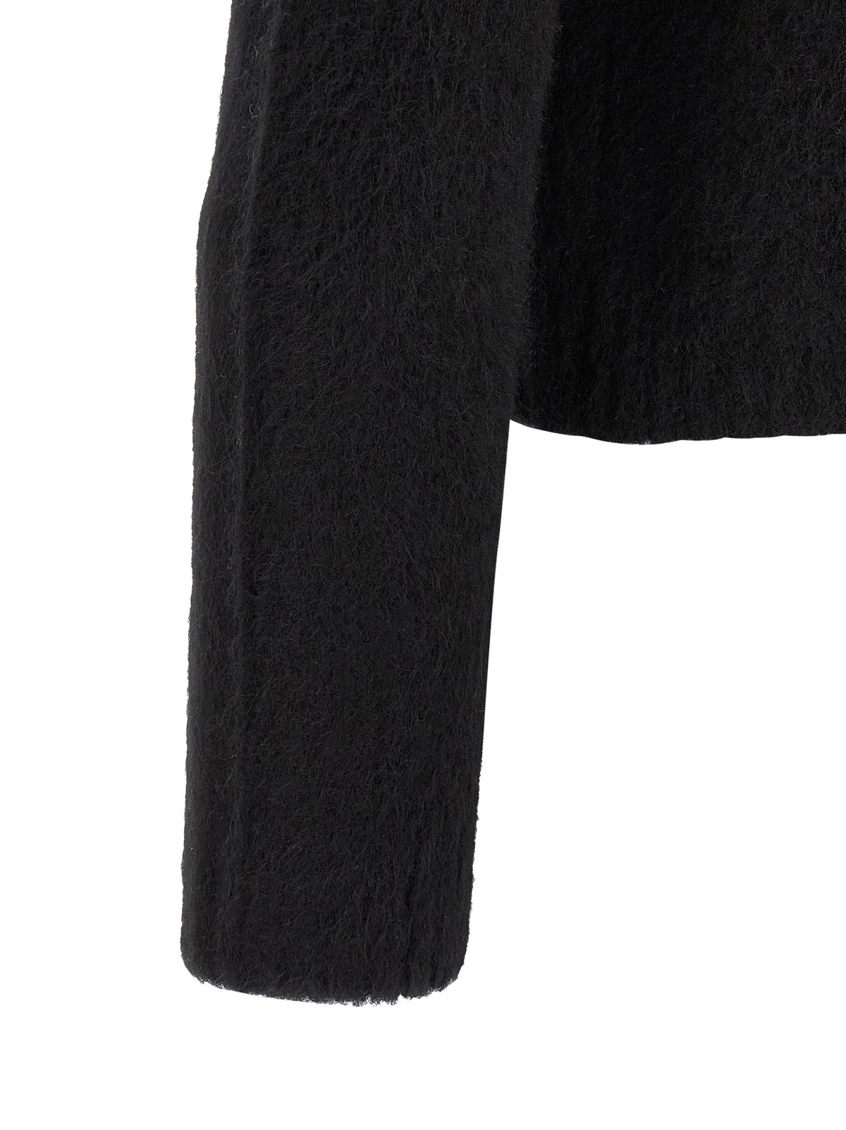 Dries Van Noten Black Wool Cardigan