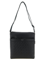 Ferragamo Black Calfskin Crossbody Bag