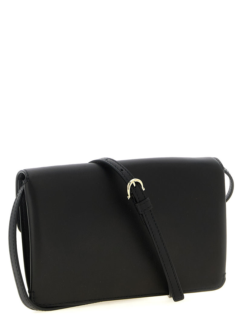 Ferragamo Harley Black Calfskin Clutch Bag