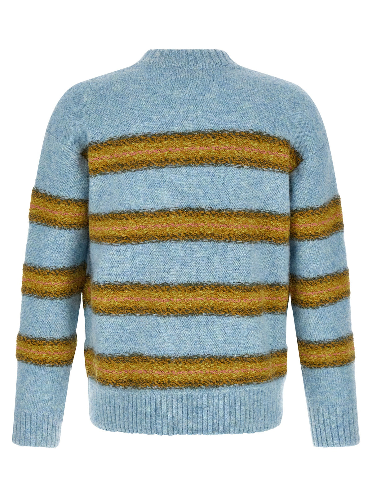 Dries Van Noten Blue Wool Cardigan