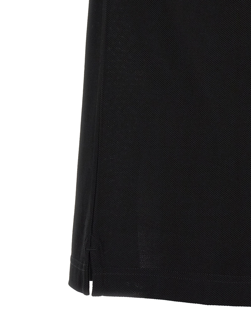 Polo Shirt Burberry Evan en Coton Noir