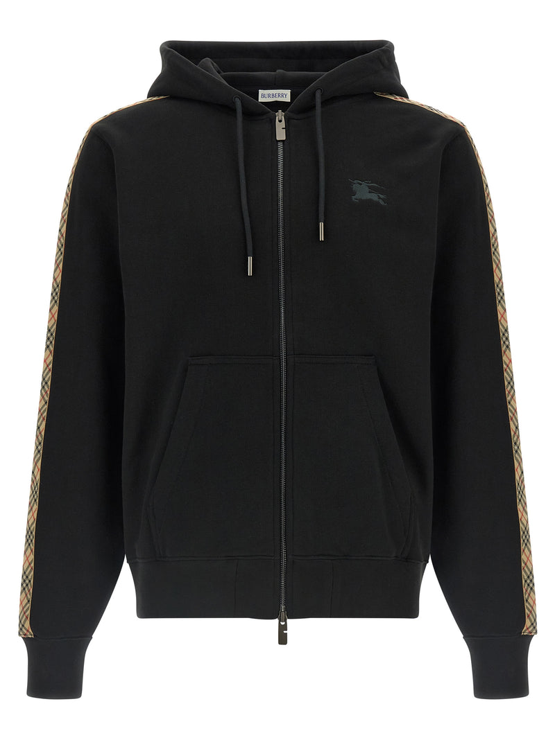 Burberry Scott Black Cotton Hoodie