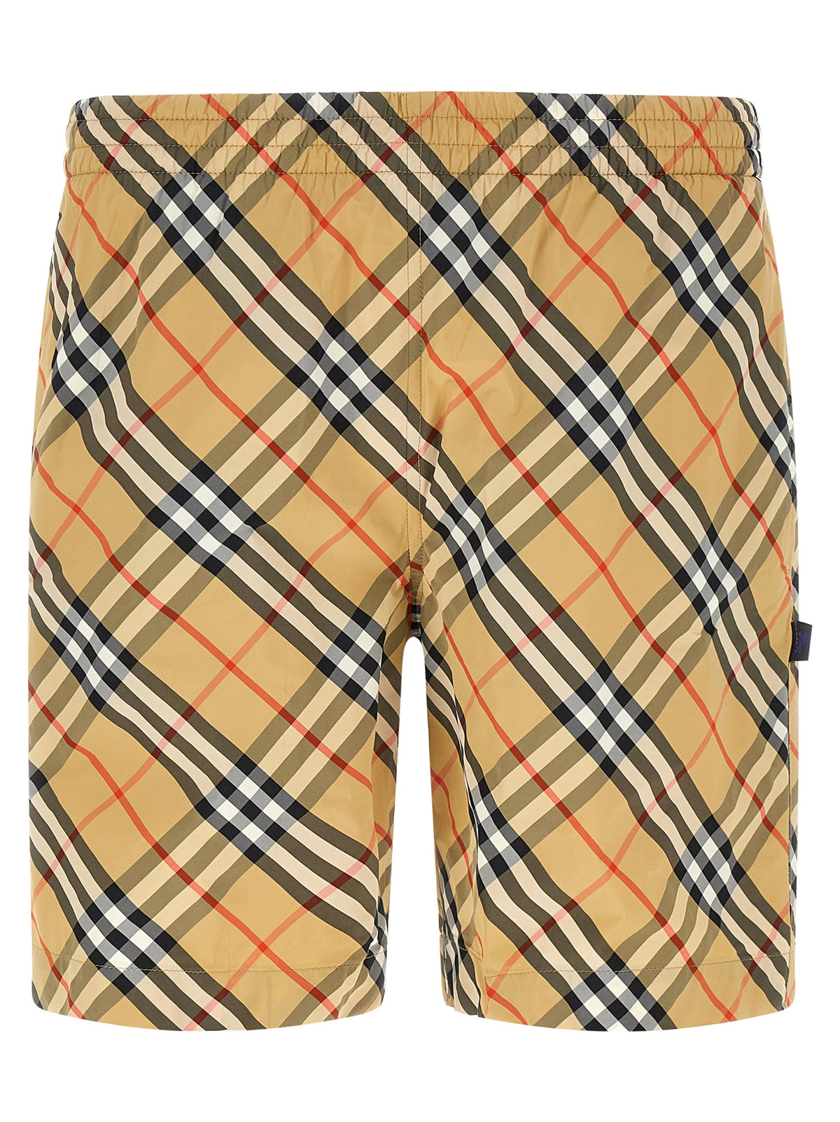 Burberry Beige Polyamide Swim Shorts