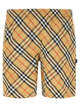 Burberry Beige Polyamide Swim Shorts