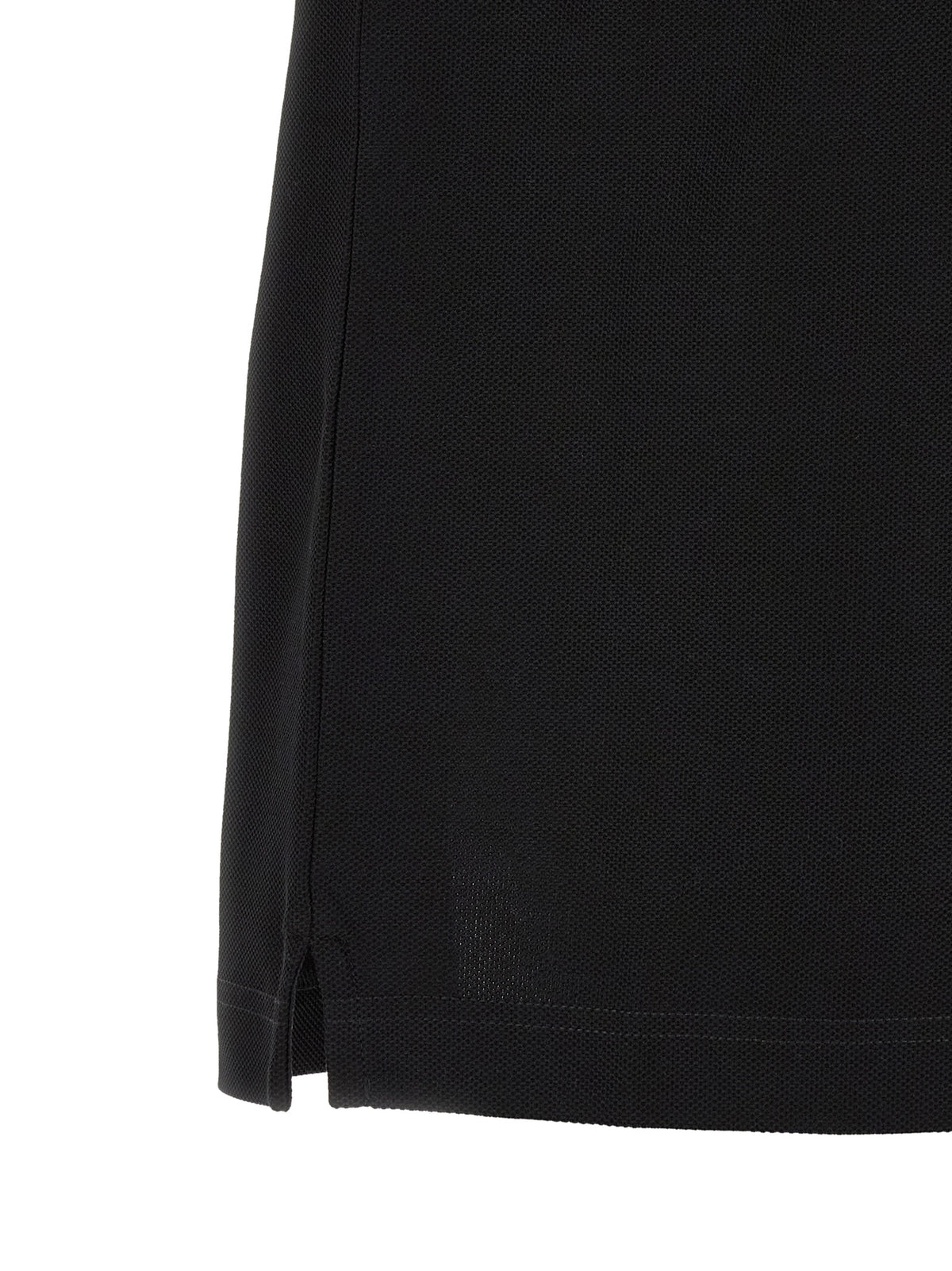 Burberry Black Cotton Polo Shirt