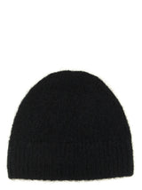 Dries Van Noten Black Wool Beanie