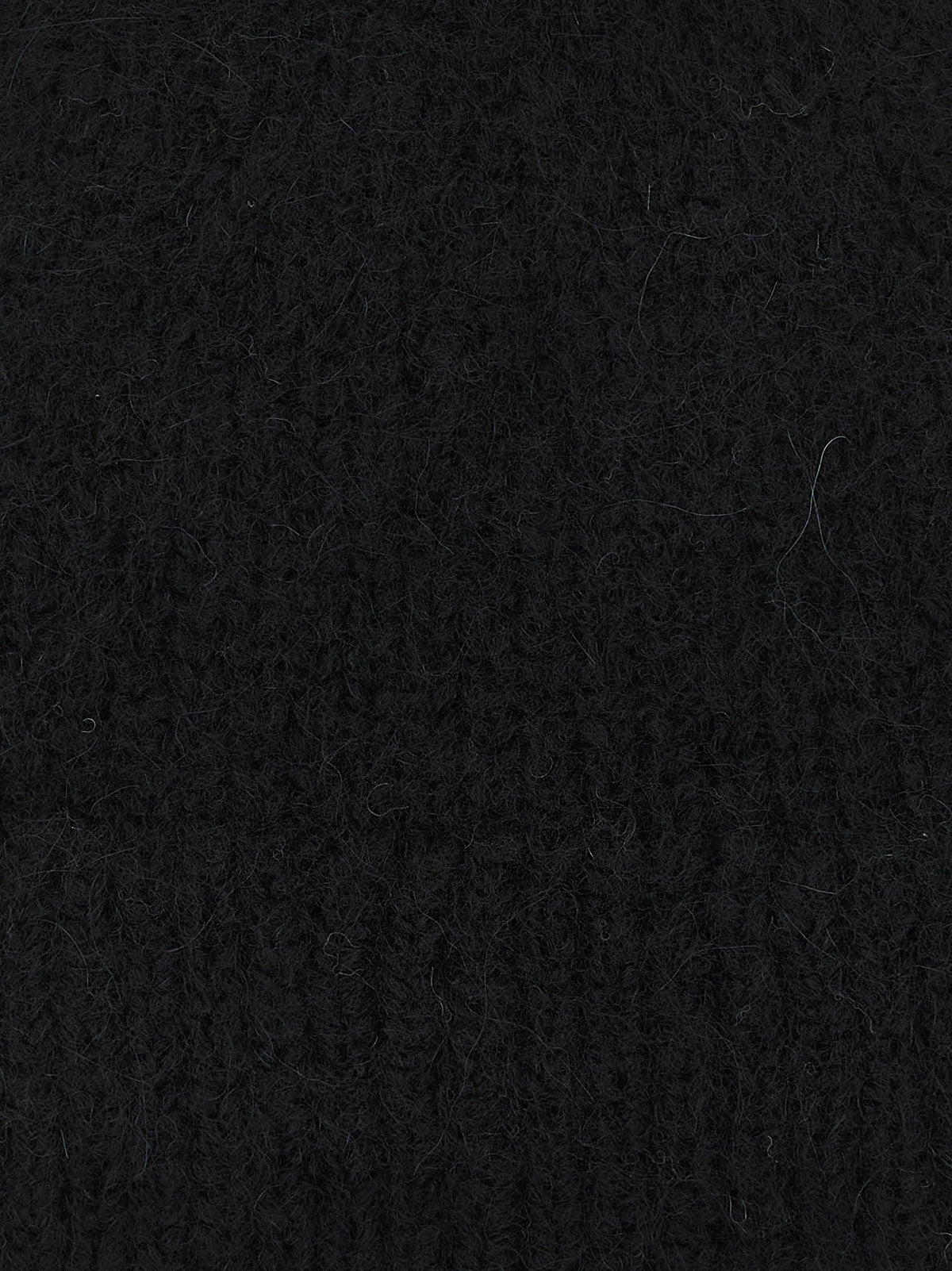 Dries Van Noten Black Wool Beanie