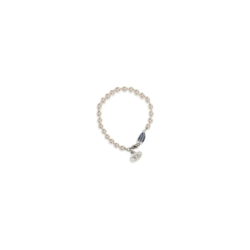 Bracelet en laiton beige Simonetta de Vivienne Westwood