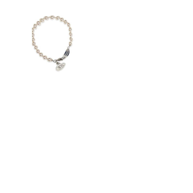 Bracelet en laiton beige Simonetta de Vivienne Westwood