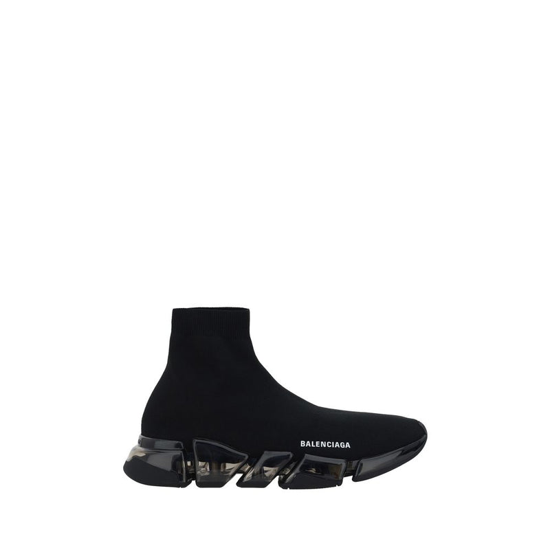 Balenciaga Speed Sneakers - Black Polyester Athletic Shoes
