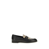 Burberry Black Lamb Ovis Aries Ballet Flats