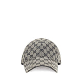 Gucci Gray Cotton Cap (Baseball Hat)