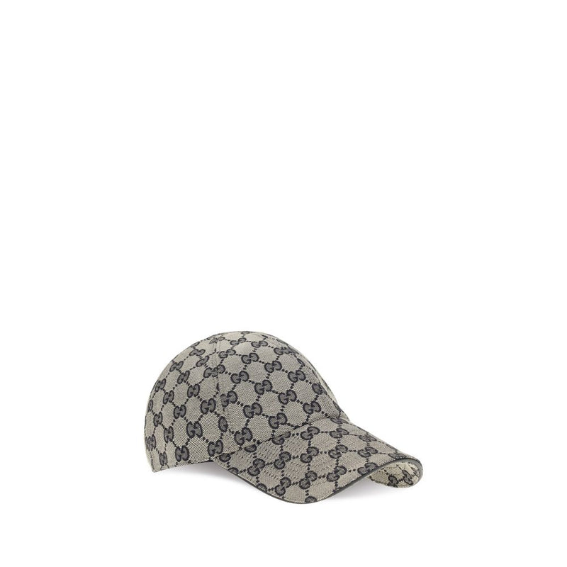 Gucci GG Cotton Canvas Gray Baseball Hat