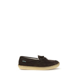 Sebago Brown Calf Leather Bos Taurus Slip-On Loafers