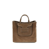 Pierre Hardy Brown Suede Leather Shoulder Bag