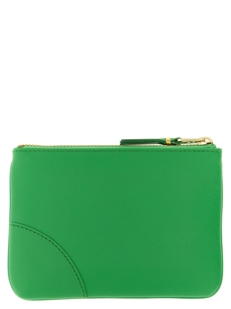 Comme Des Garçons Bicolor Leather Cardholder - Green