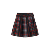Vivienne Westwood Red Wool Oves Aries Mini Skirt