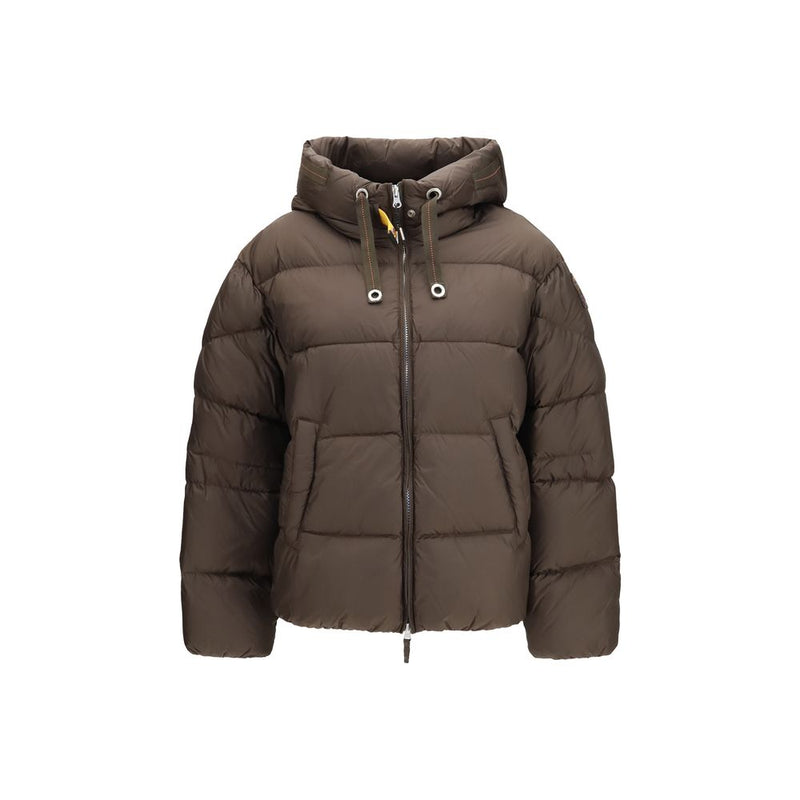 Parajumpers Brown Goose Down Full-Length Jacket for Women