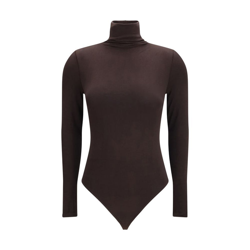 Wolford Colorado Brown Cotton Bodysuit for Women