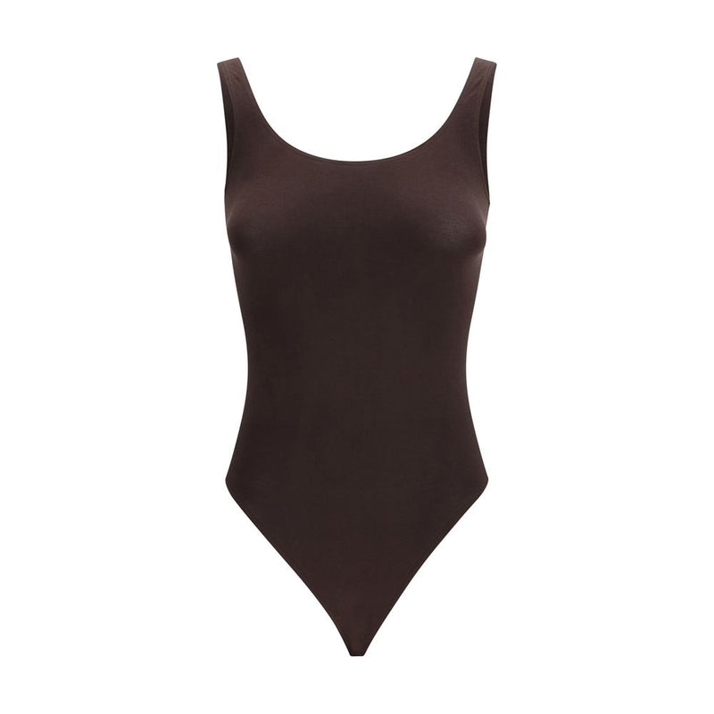 Wolford Jamaika Brown Cotton Bodysuit for Women