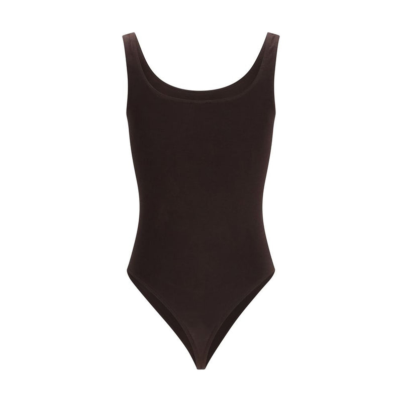 Wolford Jamaika Brown Cotton Bodysuit for Women