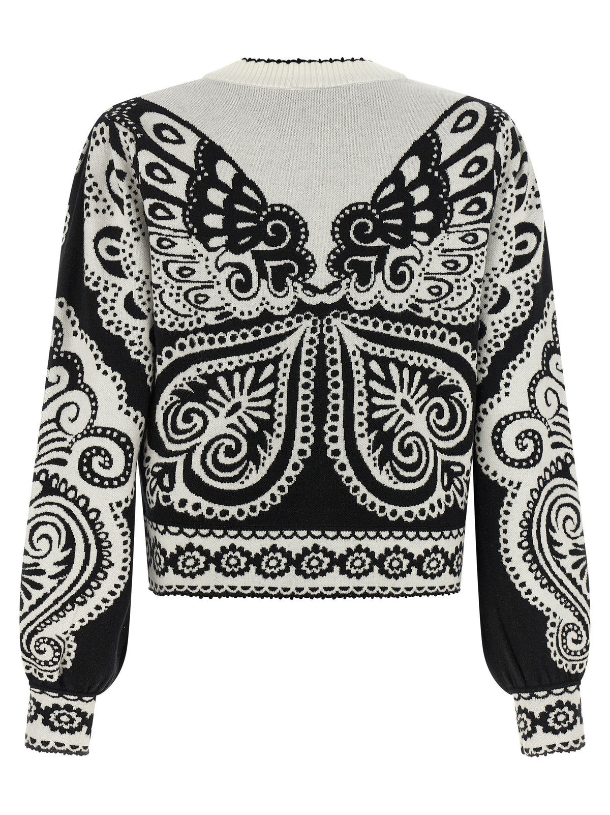 FARM RIO Bicolor Polyester Cardigan
