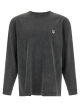 Maison Kitsuné Black Organic Cotton T-Shirt