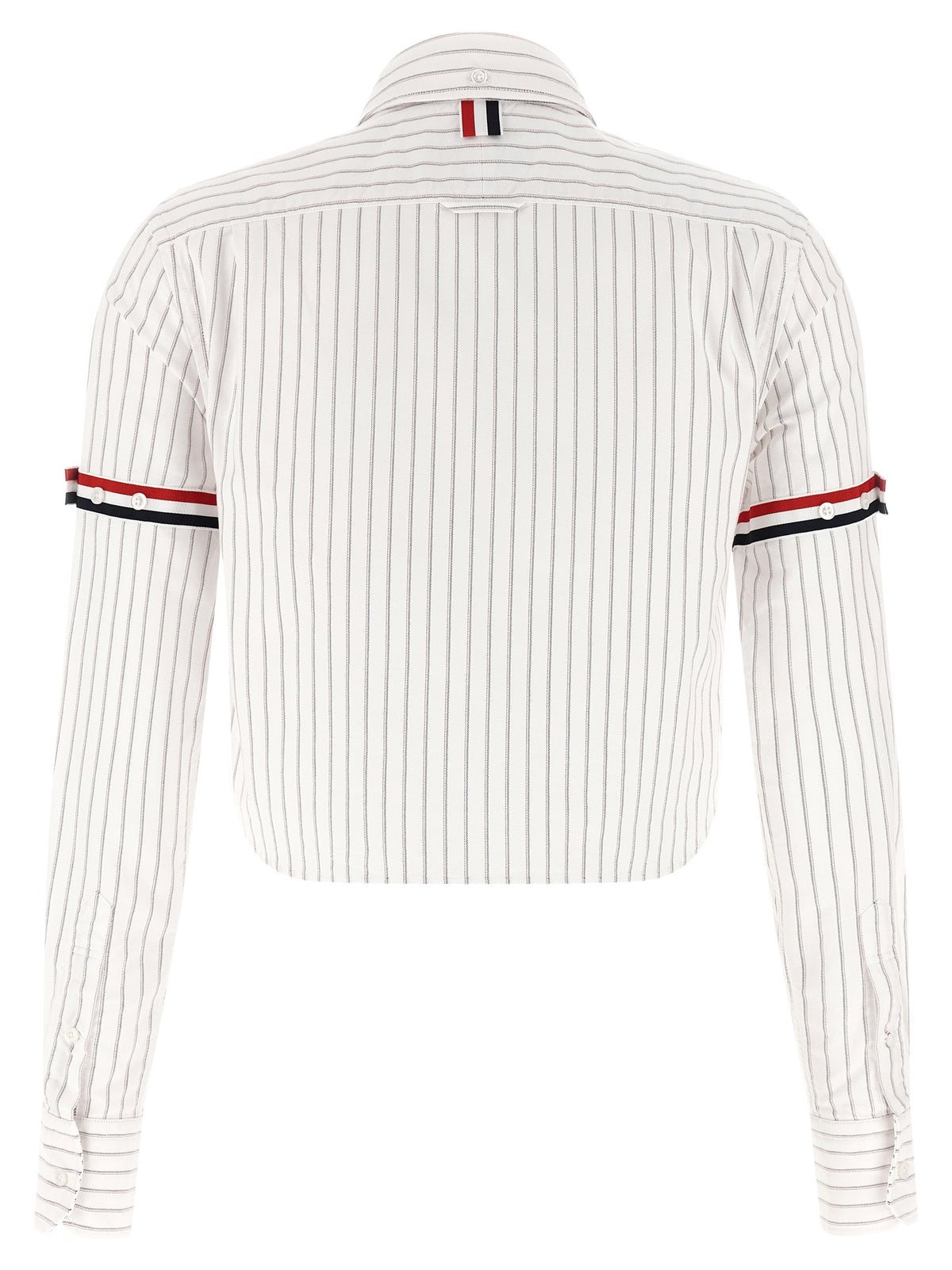 Thom Browne White Cotton Blouse