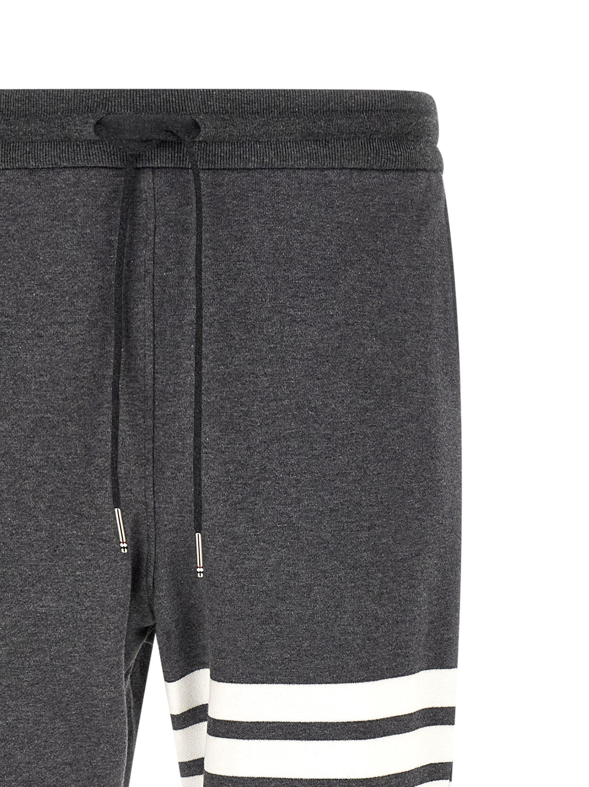 Thom Browne Gray Cotton Joggers (Workout Pants)
