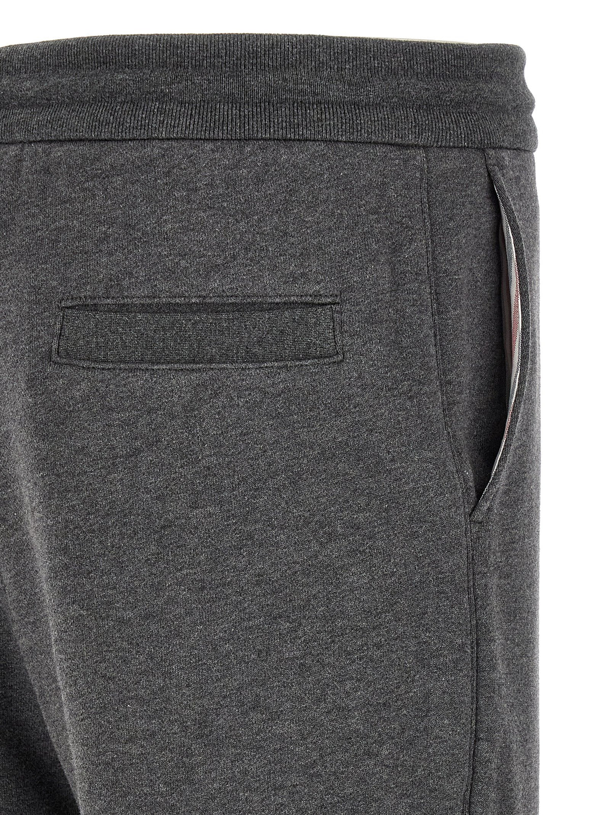 Thom Browne Gray Cotton Joggers (Workout Pants)