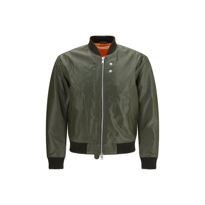 Sunflower Bicolor Calf Leather Bos Taurus Jacket for Men