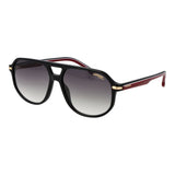 Carrera Black Acetate Aviator Sunglasses for Men