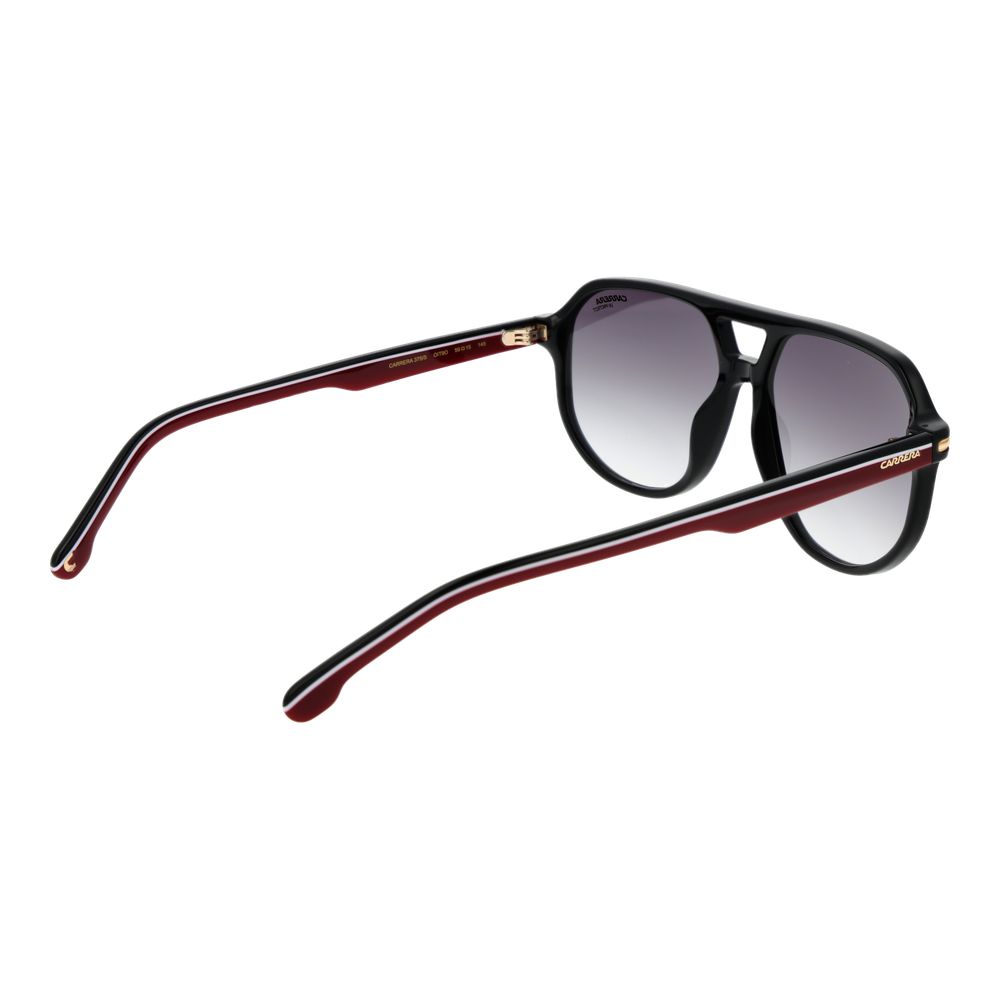 Carrera Black Acetate Aviator Sunglasses for Men