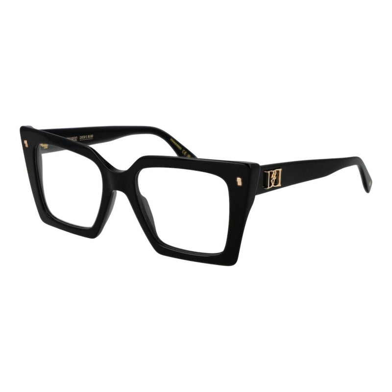 Dsquared² Black Acetate Glasses (Frames) for Women