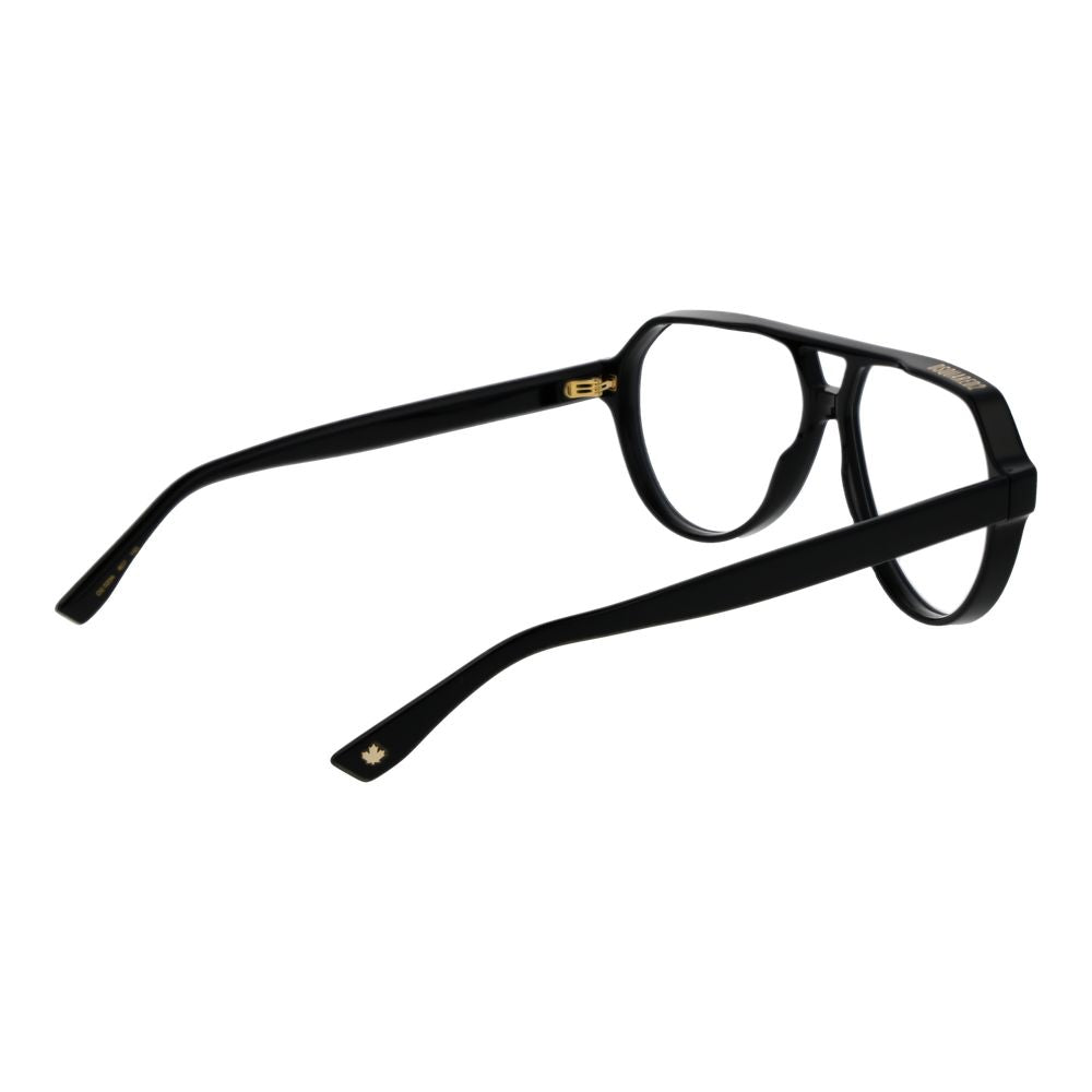 Dsquared² Black Acetate Glasses (Frames) - Aviator Style