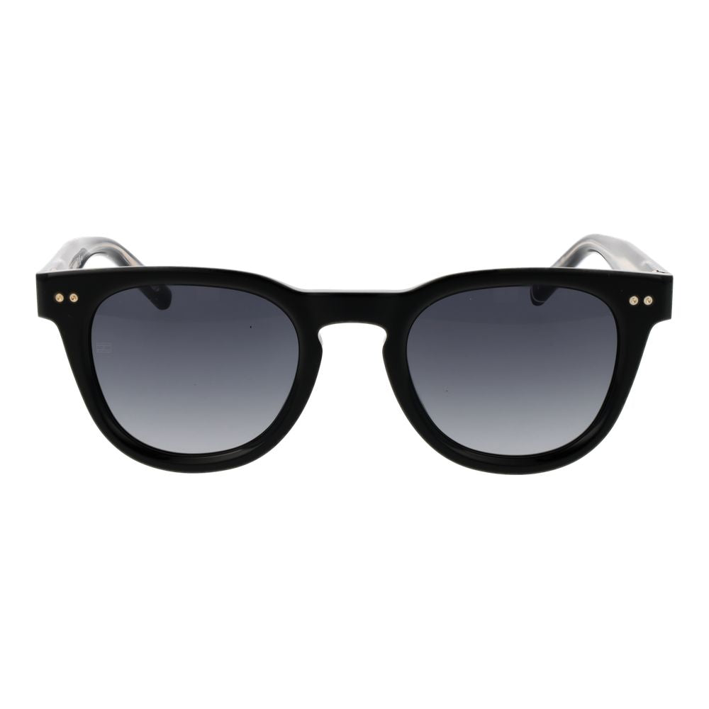 Tommy Hilfiger Black Acetate Sunglasses for Men