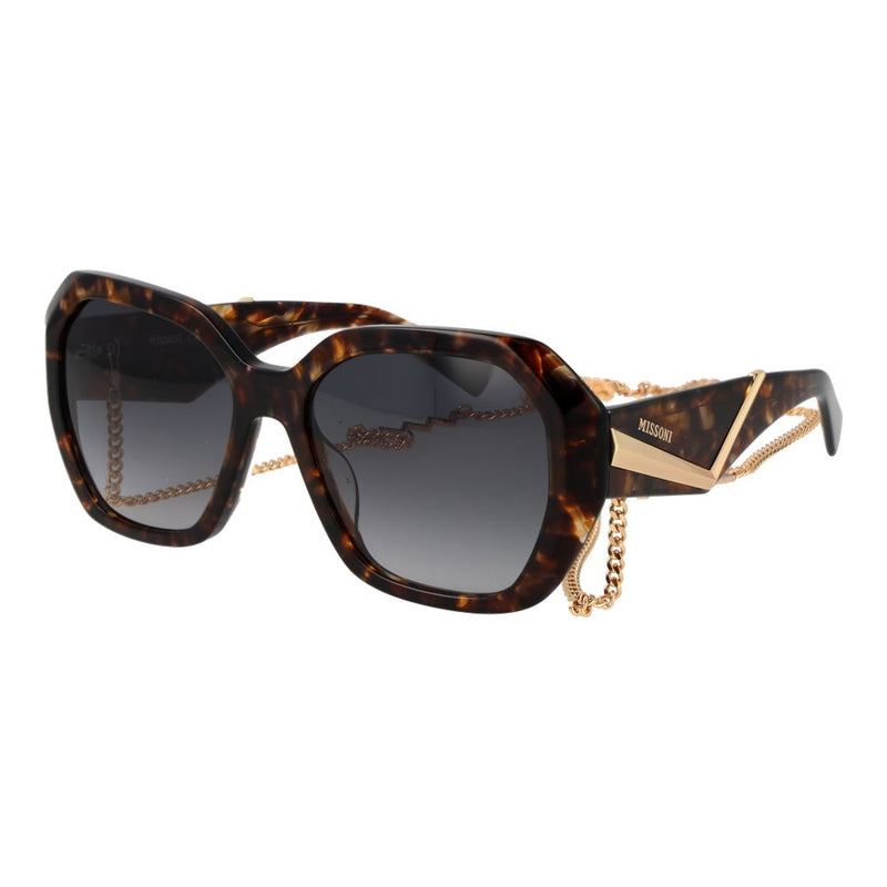 Missoni Brown Acetate Square Sunglasses for Women