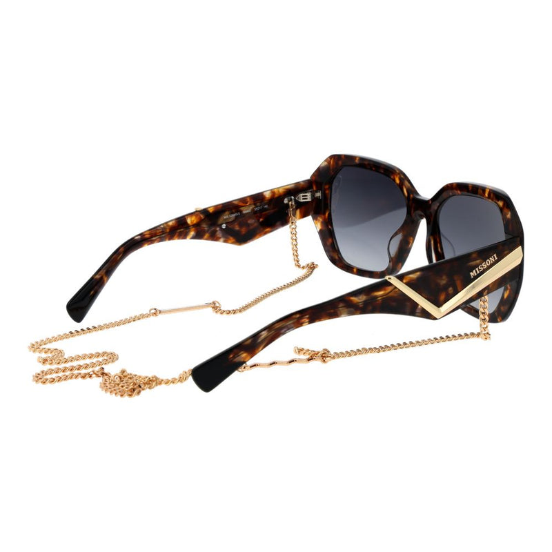 Missoni Brown Acetate Square Sunglasses for Women